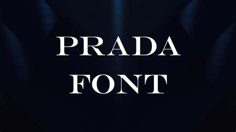 font similar to prada|zara logo font name.